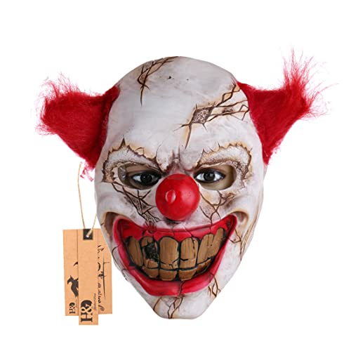 Clown Mask & Inflatable Halloween Decor C2268