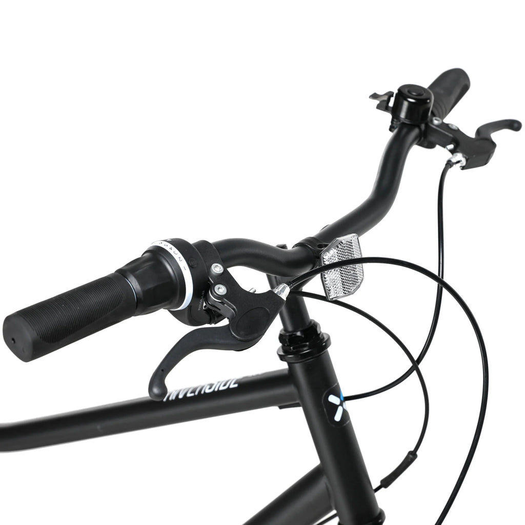 Black 6-Speed Adult Hybrid Bike B3299