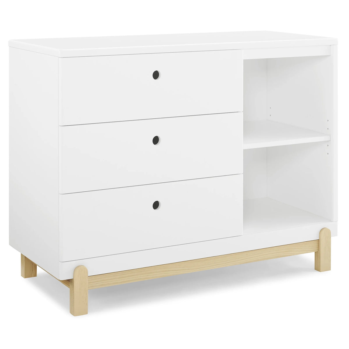 3 Drawer Dresser with Cubbies D740250