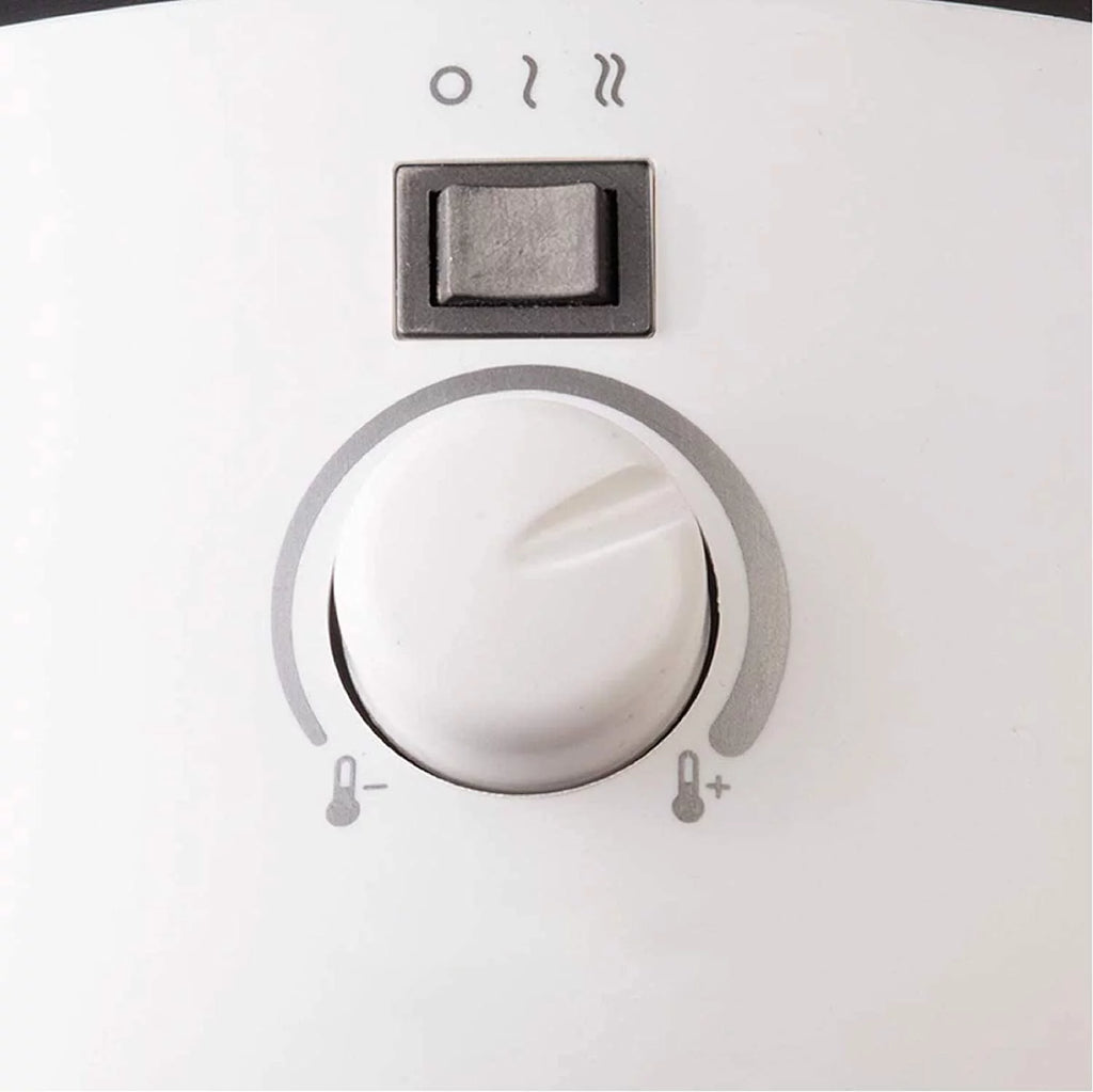 Ceramic White Portable Space Saving Heater E858