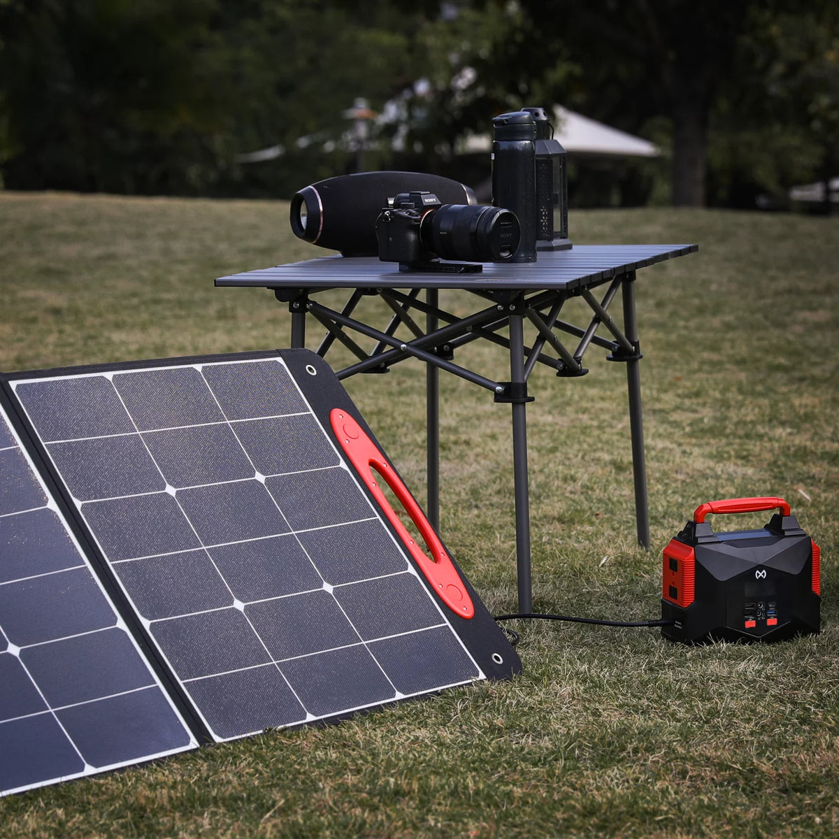 Portable Power Station and Foldable Solar Set of 2 L1946