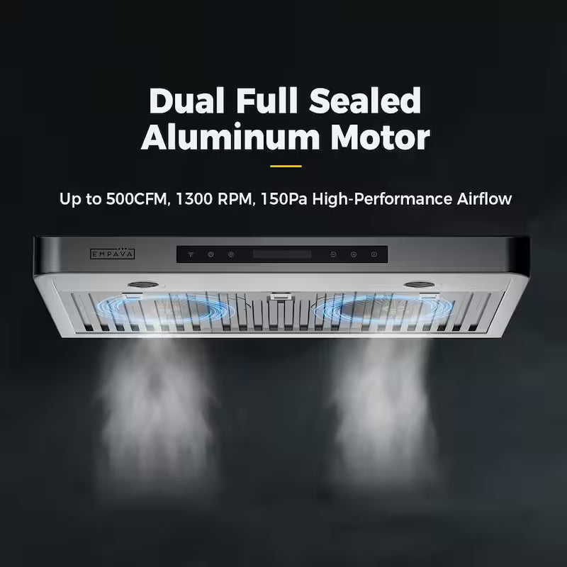 36 in. Stainless Steel Under Cabinet Range Hood with Permanent Filters M5538