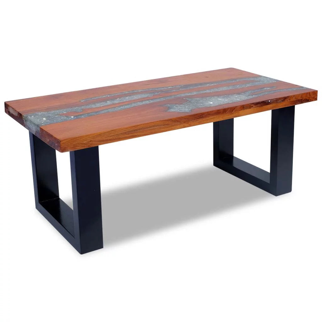 Teak Resin Coffee Table K698