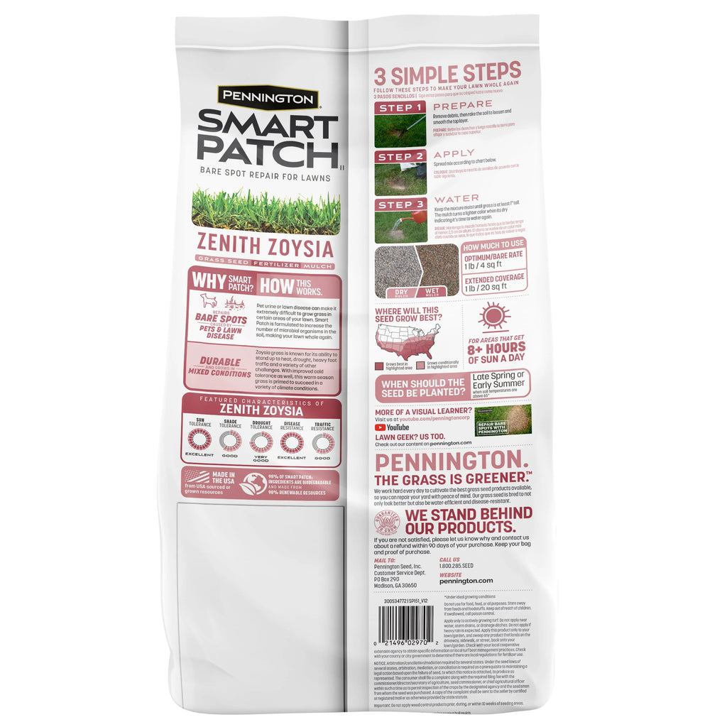 Zoysia Grass Seed 5 lb P7727