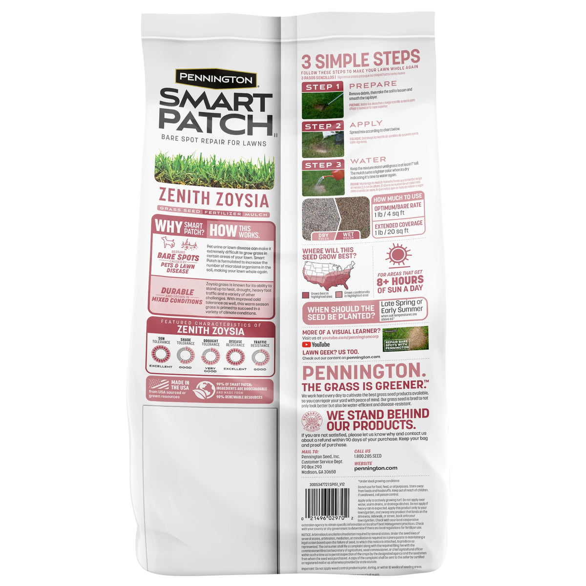 Zoysia Grass Seed 5 lb P7727
