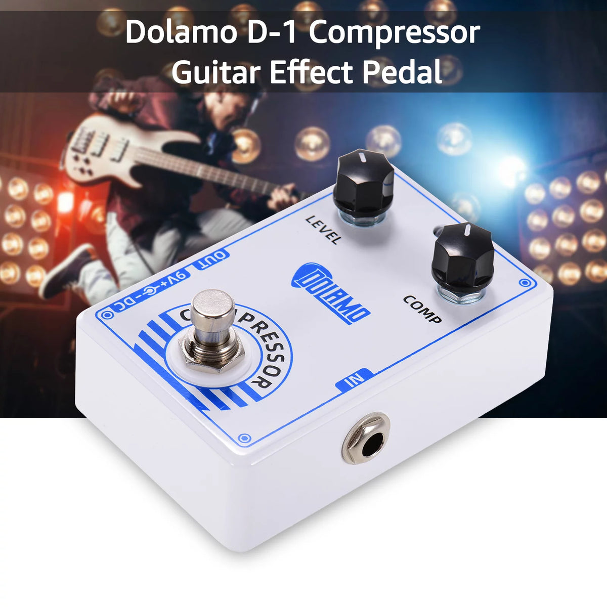 Compressor Electric Guitar Effect Pedal with True Bypass S24462
