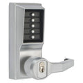 Mechanical Keyless Pushbutton Combination Door Lock with Lever Q857