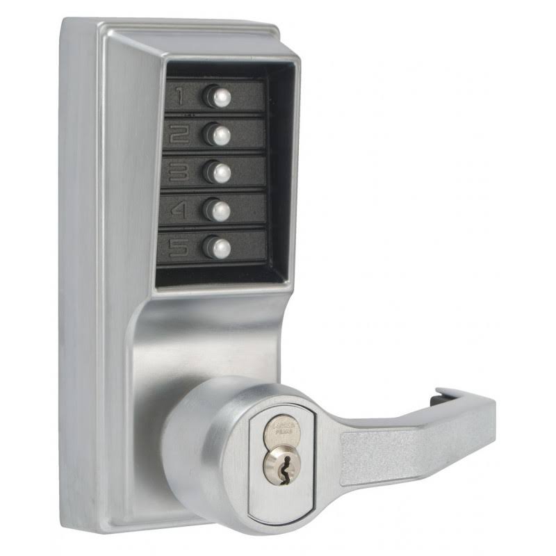 Mechanical Keyless Pushbutton Combination Door Lock with Lever Q857