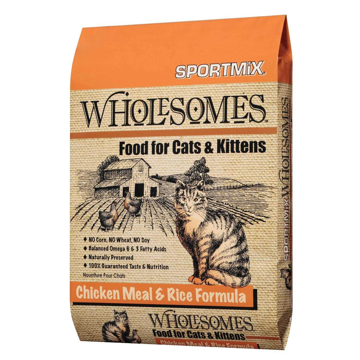 Chicken Meal & Rice Formula Cat Food Q604