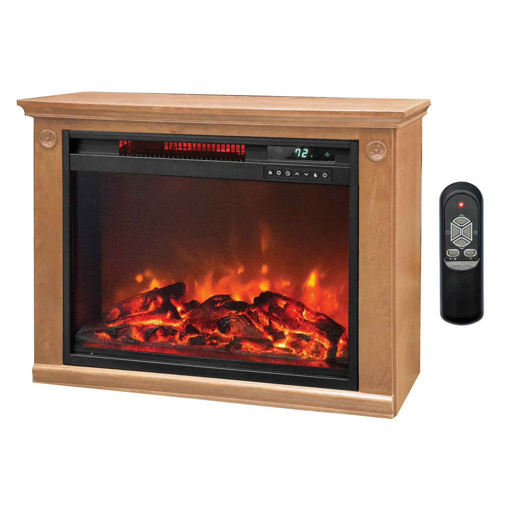 1500W Portable Electric Infrared Quartz Indoor Fireplace A277843