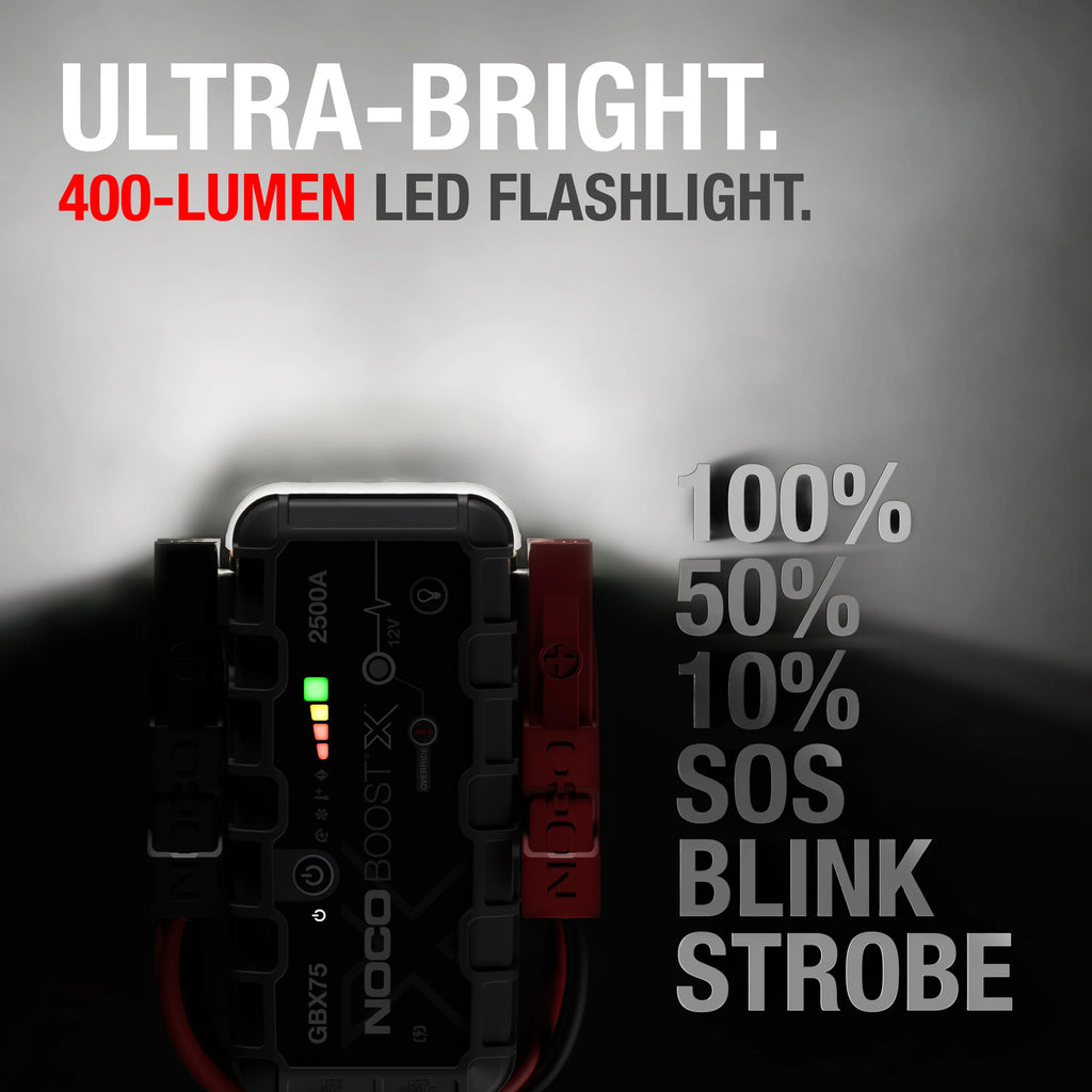 2500A 12V Portable Lithium Jump Starter C1116