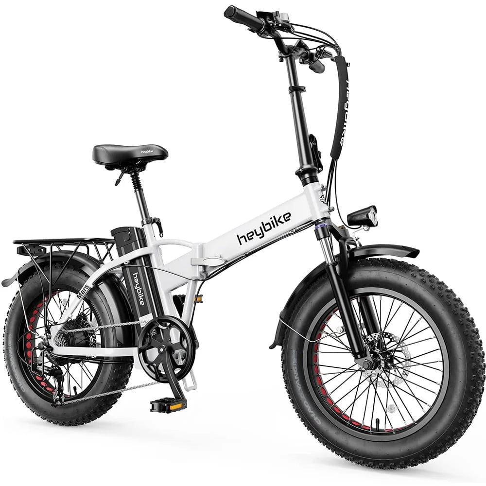 Foldable 20 Fat Tire Electric Bike with 500W Motor X90018