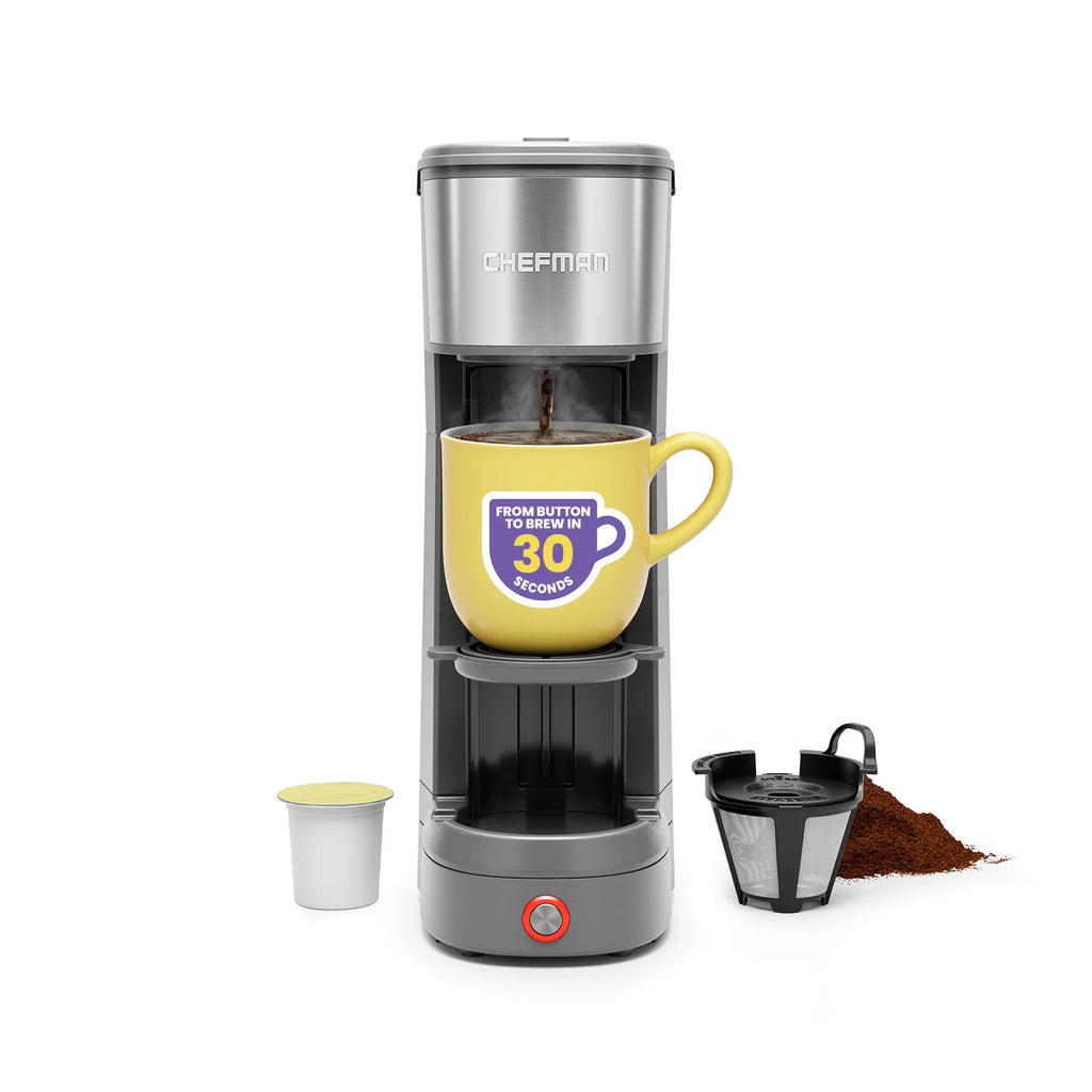 Grey Coffee Maker V80888