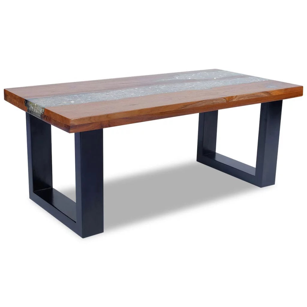 Teak Resin Coffee Table K698