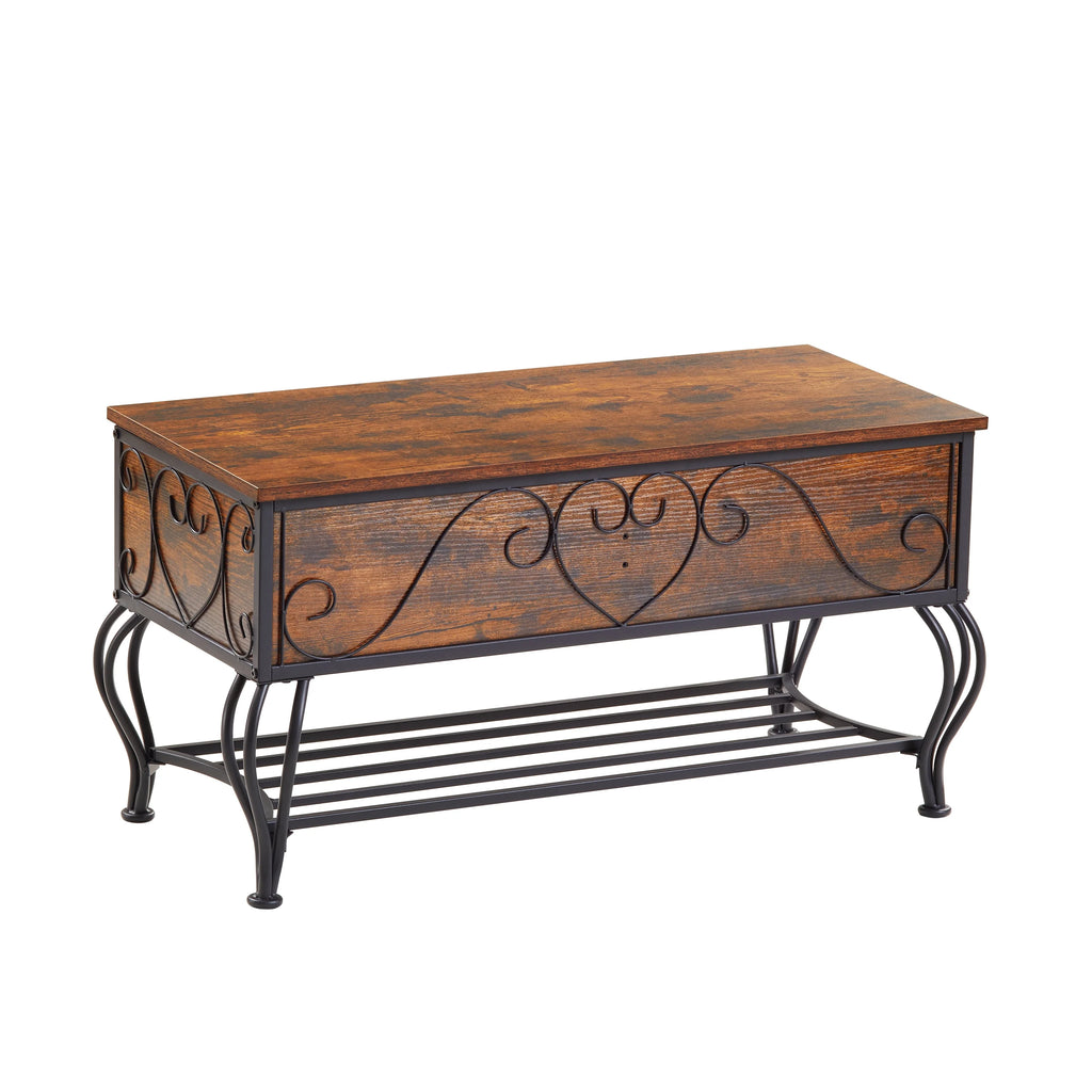 Shoe Rack Bench with Storage Shelf I5933