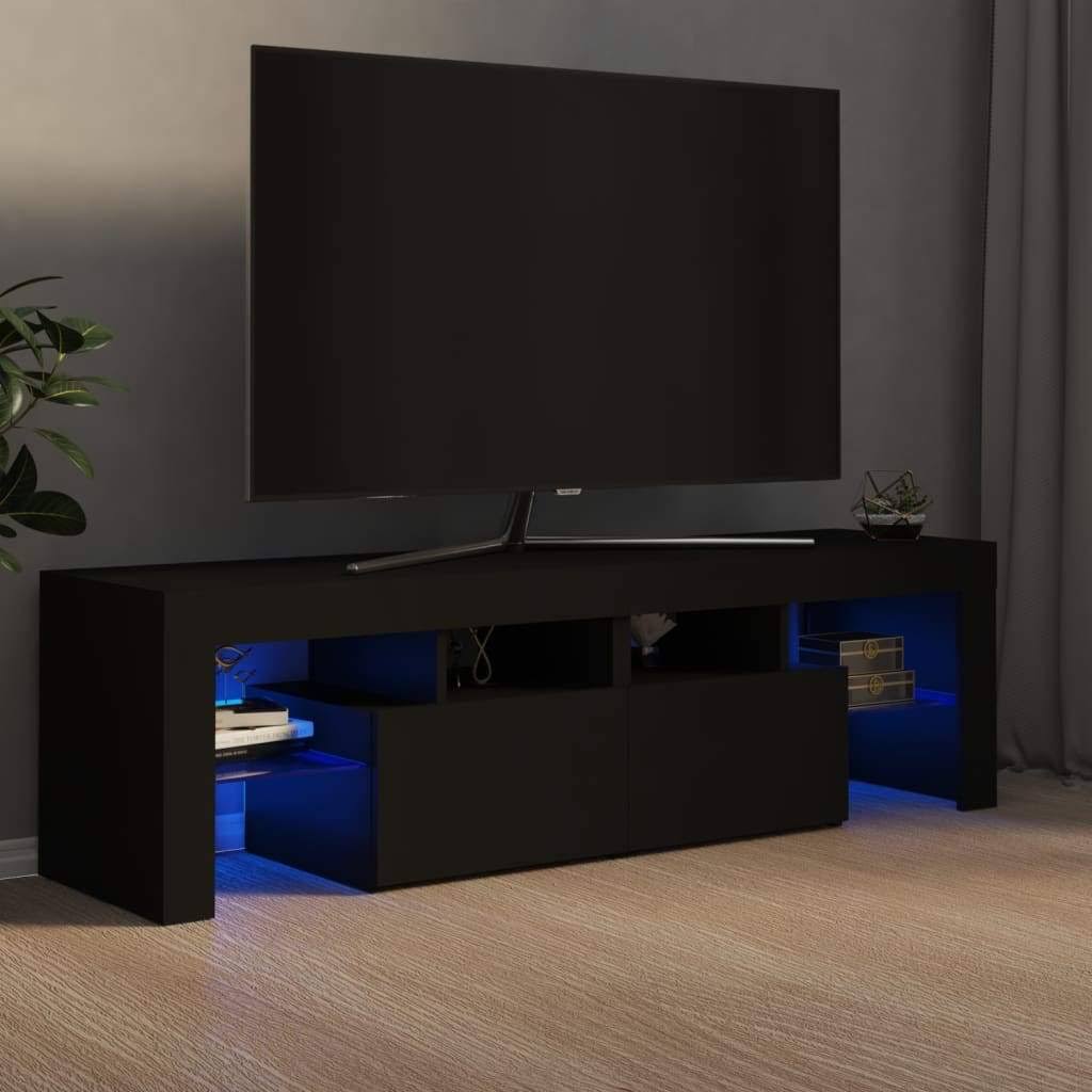 Sonoma Oak TV Cabinet with LED Lights F415146