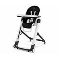 High Chair + Recliner Leatherette Black P91992
