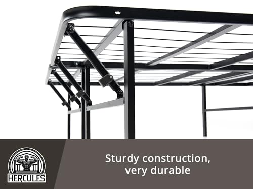 Folding Metal Bed Frame, 14 Inch Full H2759