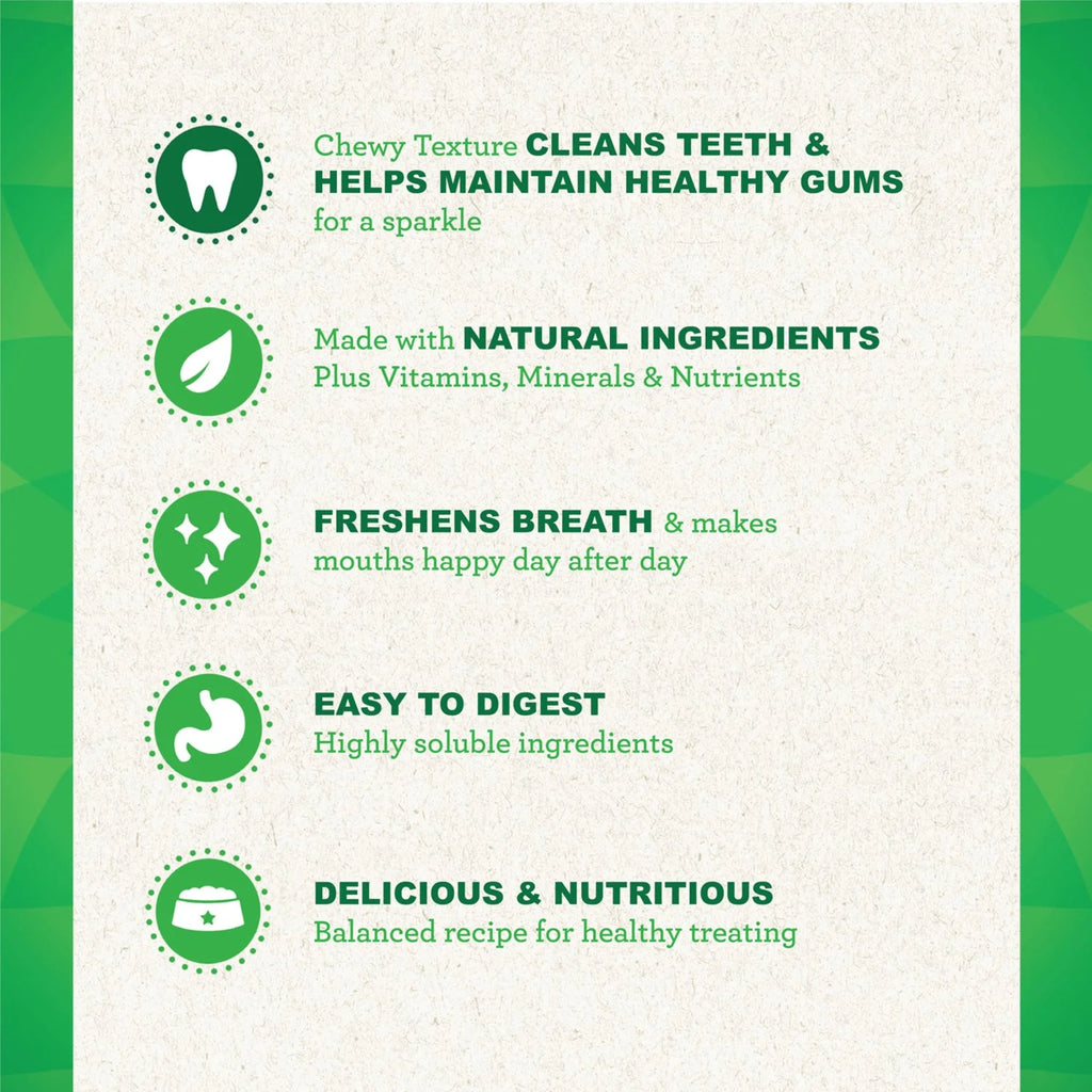 Original Flavor Dental Treats for Dogs 18 oz 4 Pack E3863