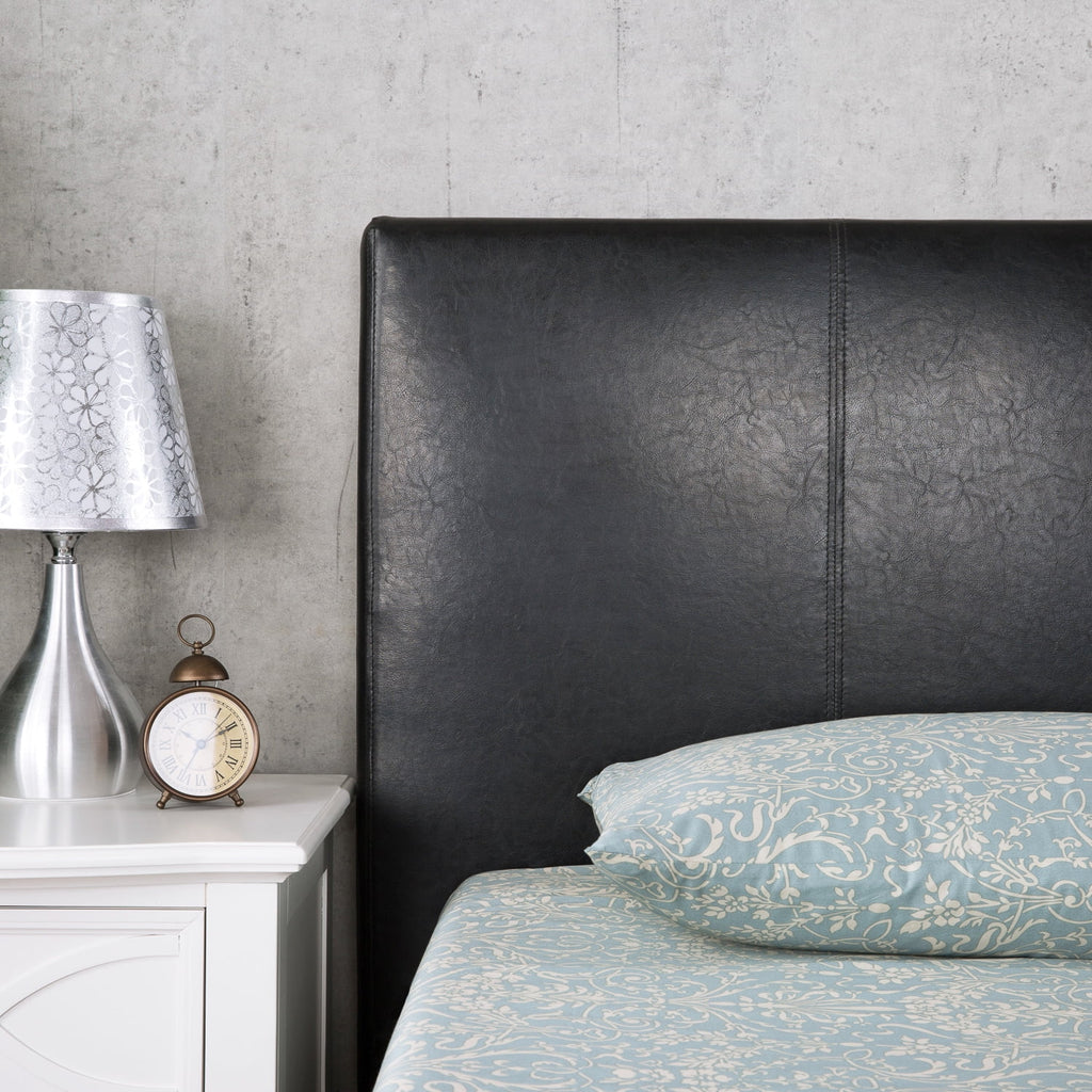 47 Faux Leather Platform Bed Frame W4325
