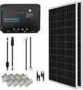 200 Watt 12 Volt Monocrystalline Solar Panel Starter Kit with 30A PWM Charge Controller G454873