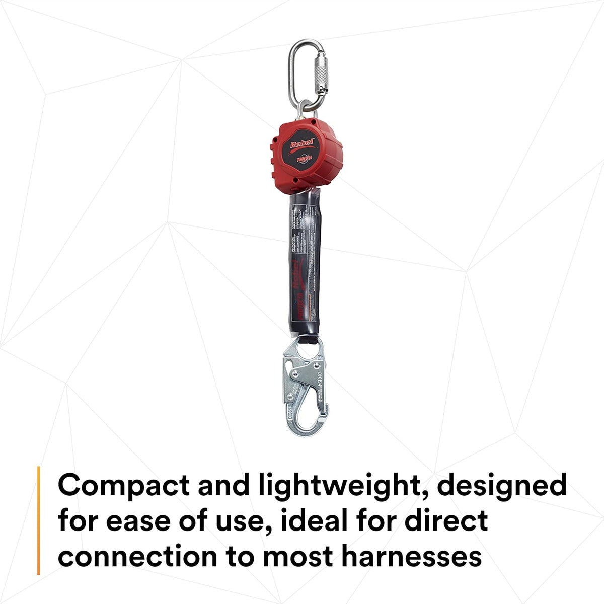 Self Retracting Lifeline with Steel Snap Hook and Carabiner H530