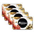 Macaroni Grill Gift Cards 4 x E24358