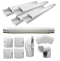 PVC Line Cover Kit for Mini Split Air Conditioners & Heat Pumps R5003