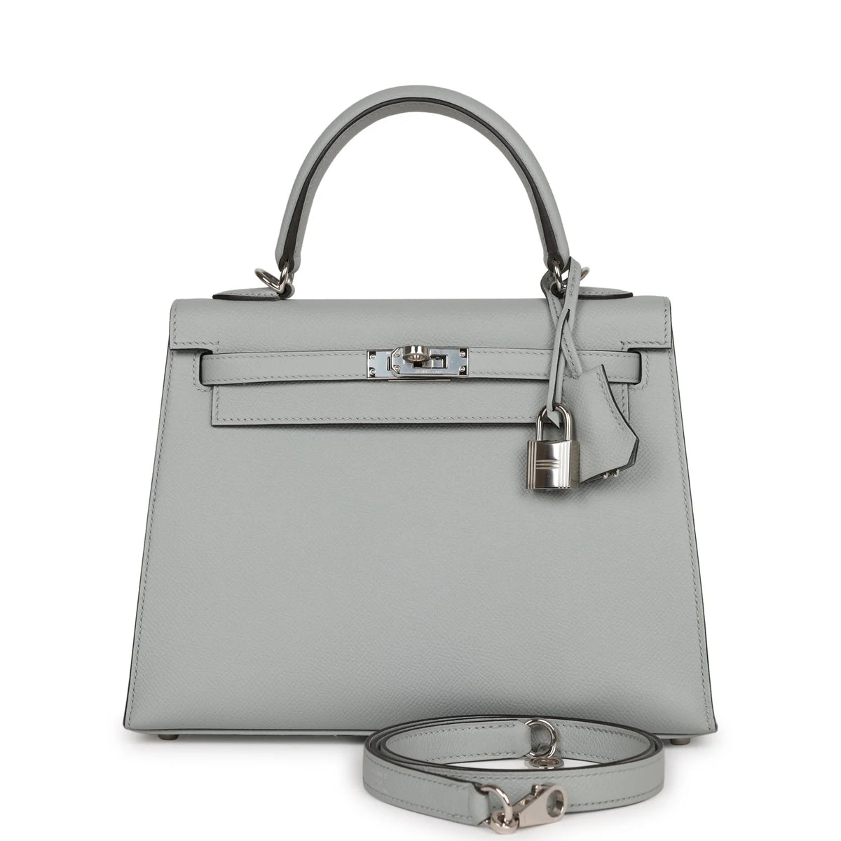 Pre-owned Bleu Glacier Epsom Leather Bag C685758