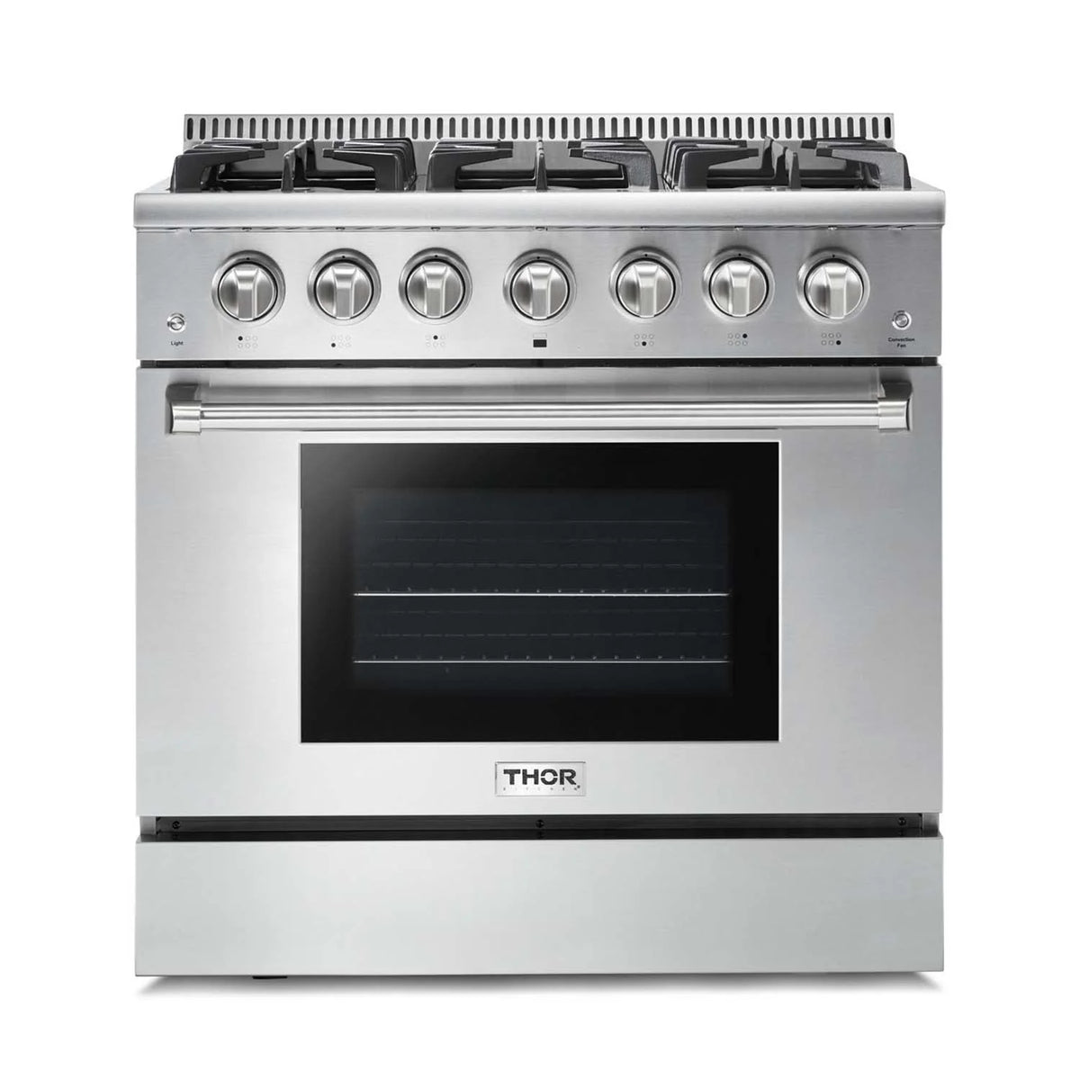 36 in. 5.2 cu. ft. Propane Gas Range in Stainless Steel R3476