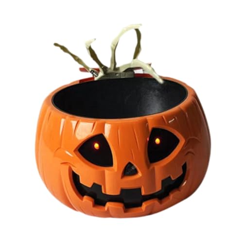 Halloween Candy Bowl with Moving Skeleton Hand O694