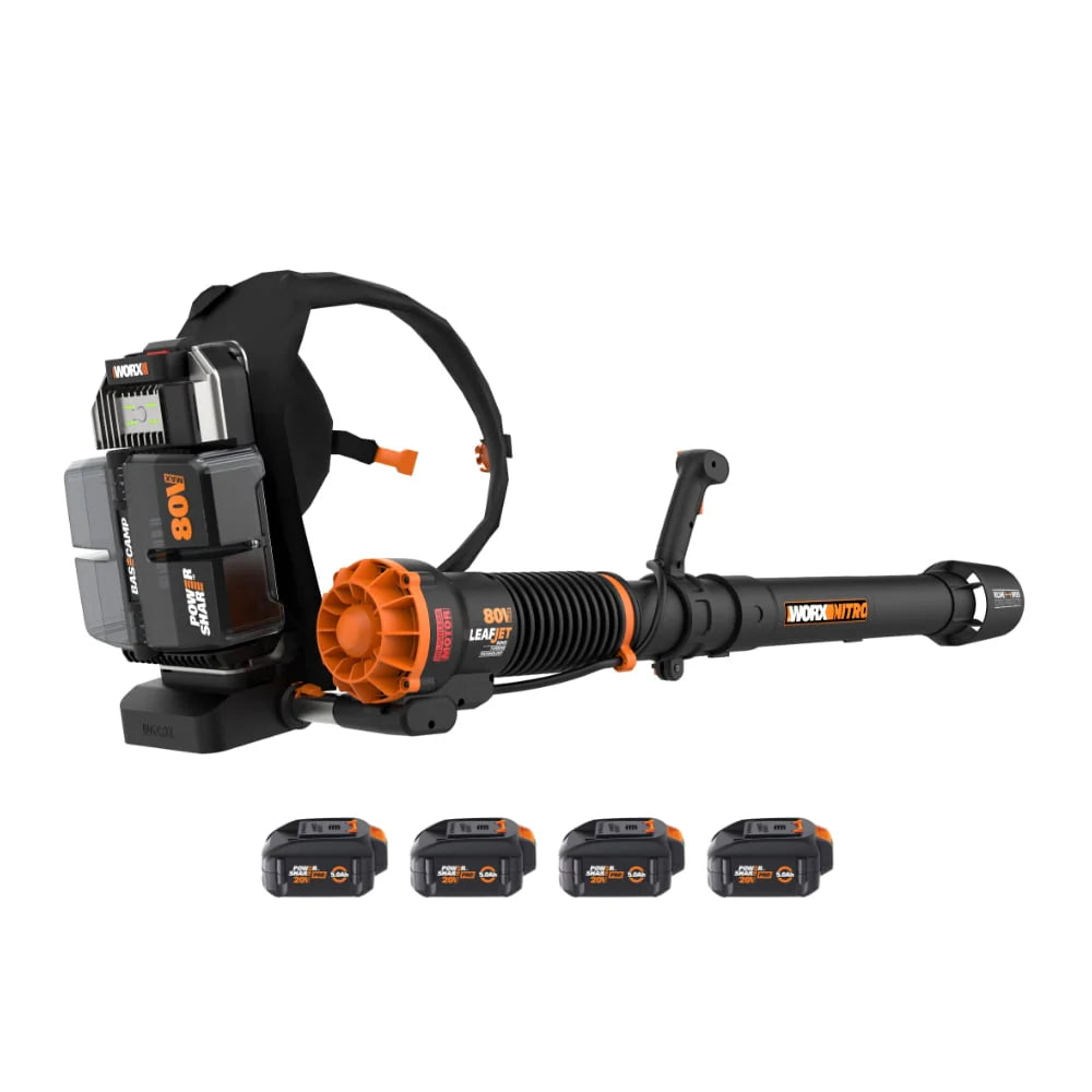 80V Brushless Cordless Backpack Leaf Blower L693