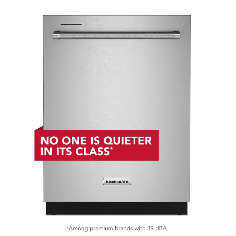 Stainless Steel Built-In Tall Tub Dishwasher with Stainless Tub, 39 DBA U87260