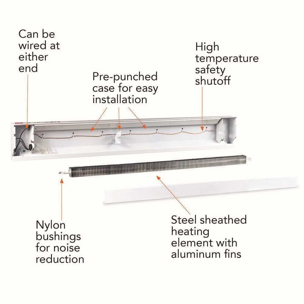 Electric Baseboard Heater 96" O115569