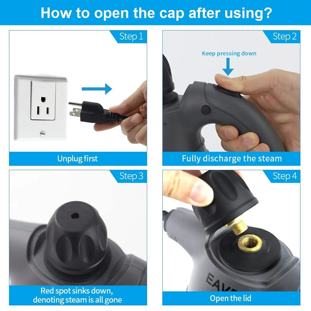 Handheld Steam Cleaner 12 in 1 Set N20702