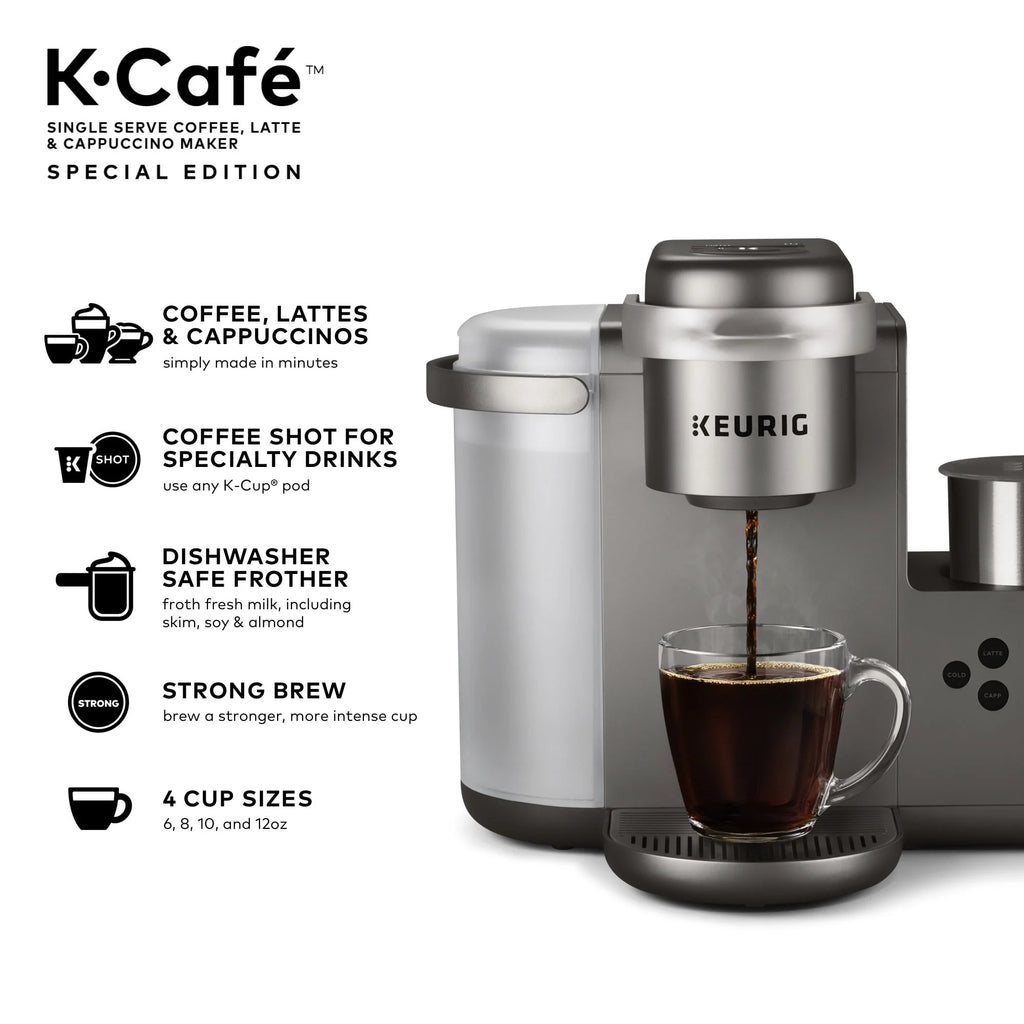 Single Serve Coffee Latte and Cappuccino Maker O959