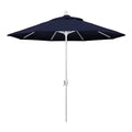 9 ft. Aluminum Push Button Tilt Market Umbrella Navy O190198