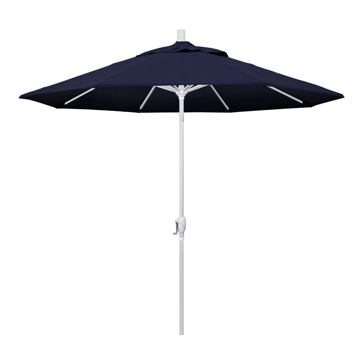 9 ft. Aluminum Push Button Tilt Market Umbrella Navy O190198