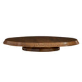 Brown Wood Lazy Susan Cake Stand A794