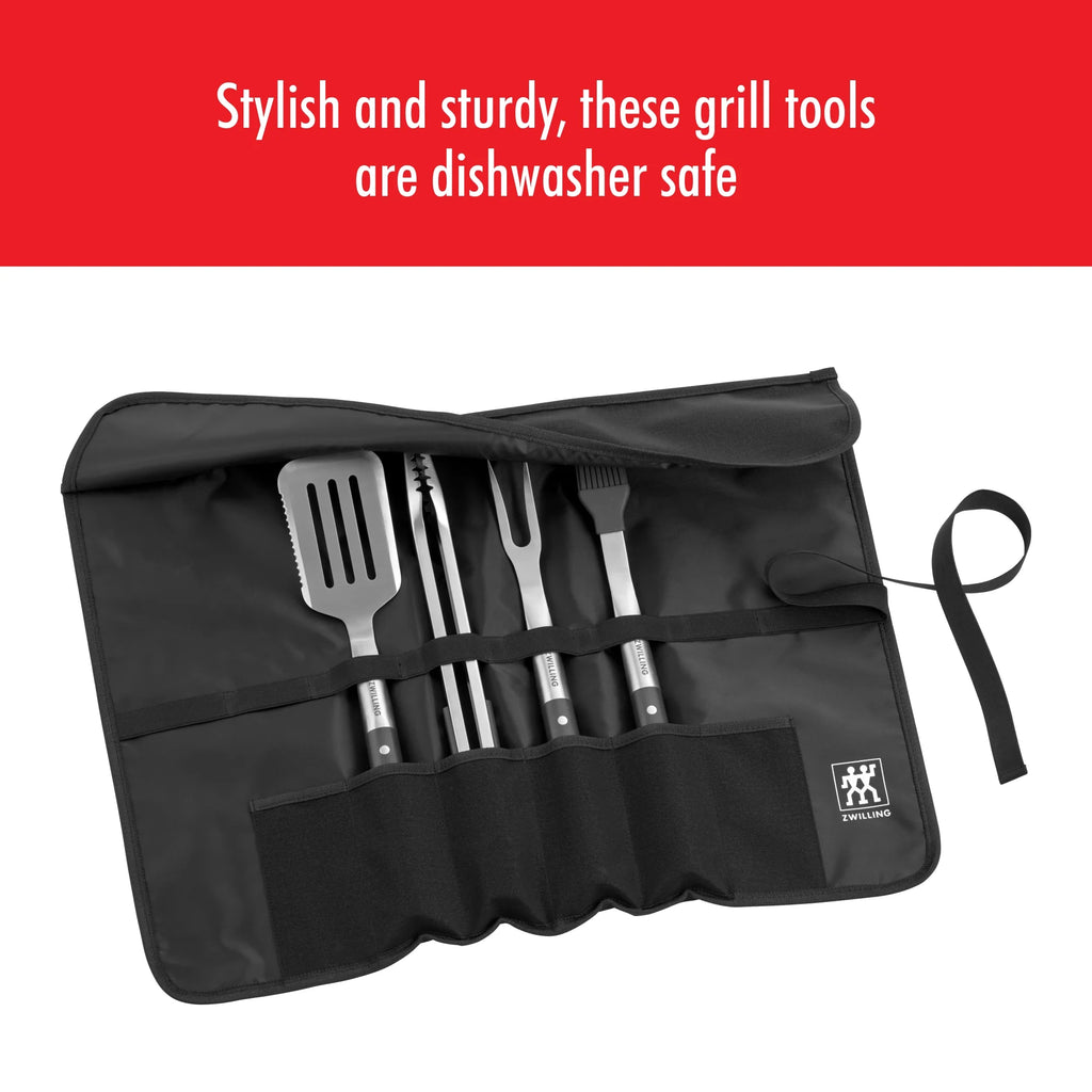17-inch Stainless Steel Grill Spatula with Serrated Edge P312135