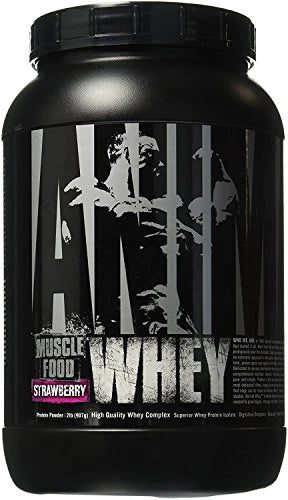 Whey Isolate Protein Powder Strawberry 2 Pounds I456836