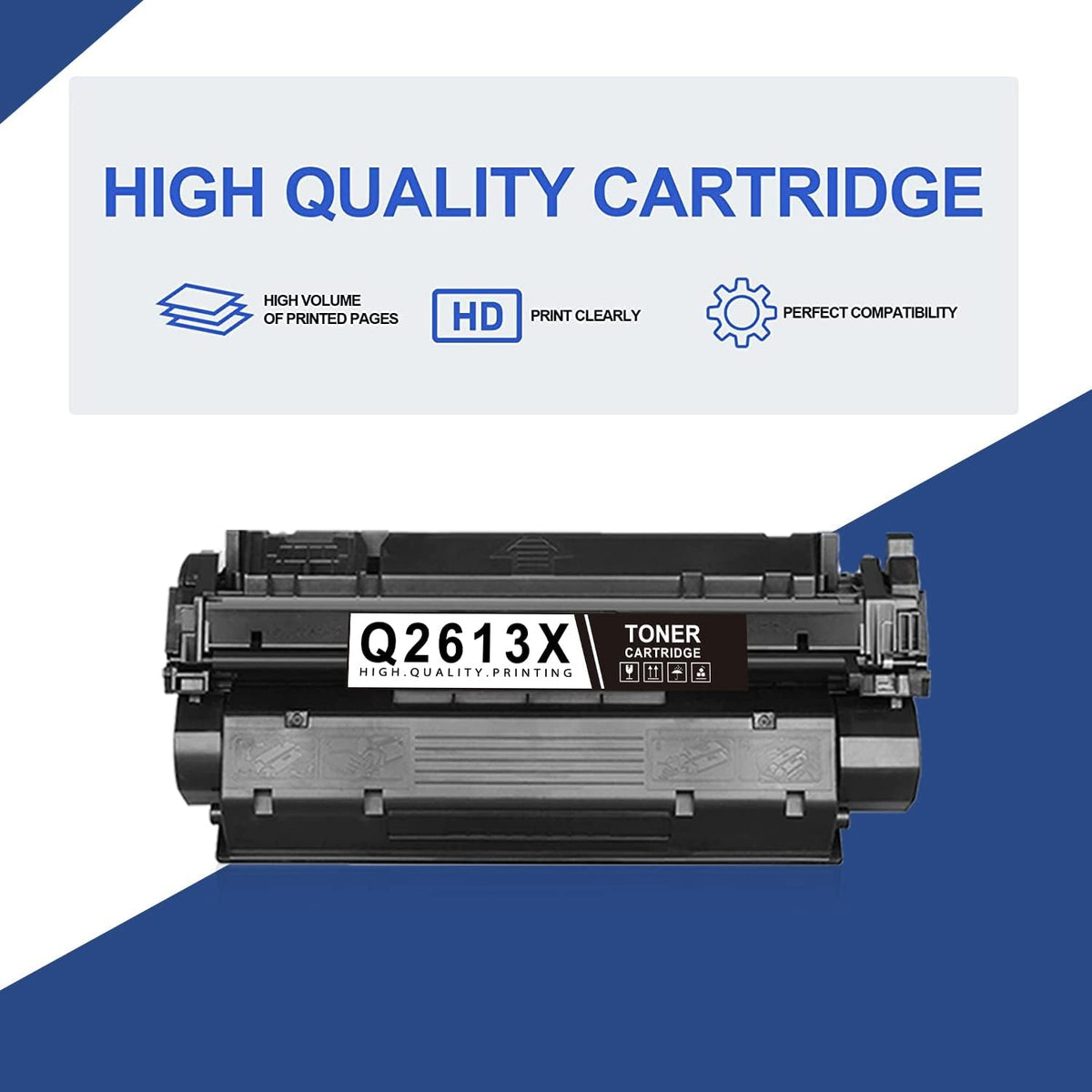 Compatible Toner Cartridges Replacement Black 4-Pack A225460