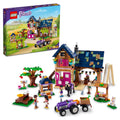 Farm House Set with Toy Horse Stable Tractor and Trailer M4454