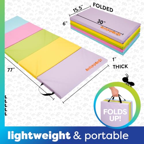 Foldable Padded Tumbling Mat with Carrying Handle B6893