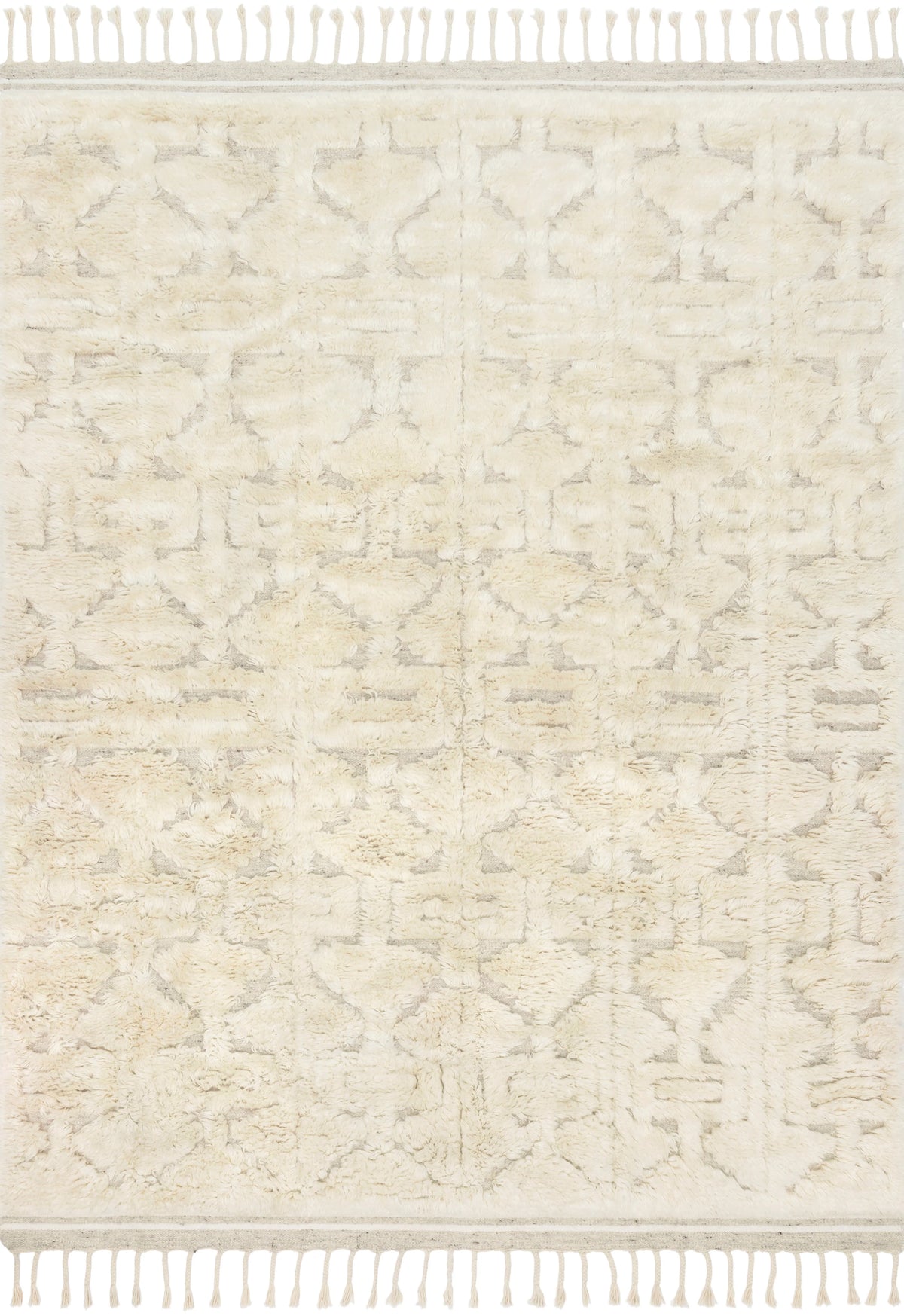 Oatmeal Ivory 7'9 x 9'9 Rug C924
