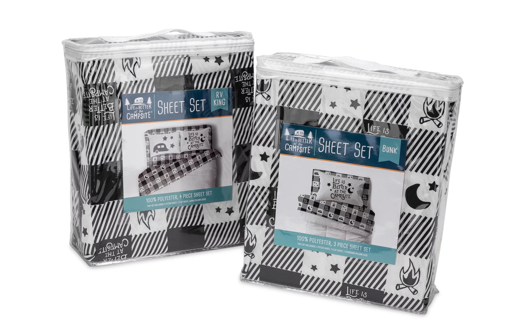 RV King Polyester Bed Sheet Set F90334