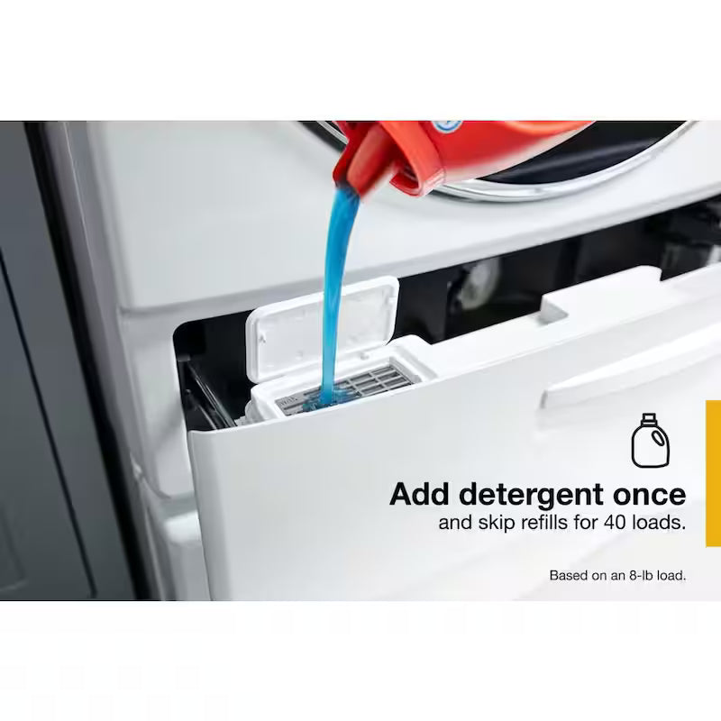 White Stackable Front Load Washing Machine K851