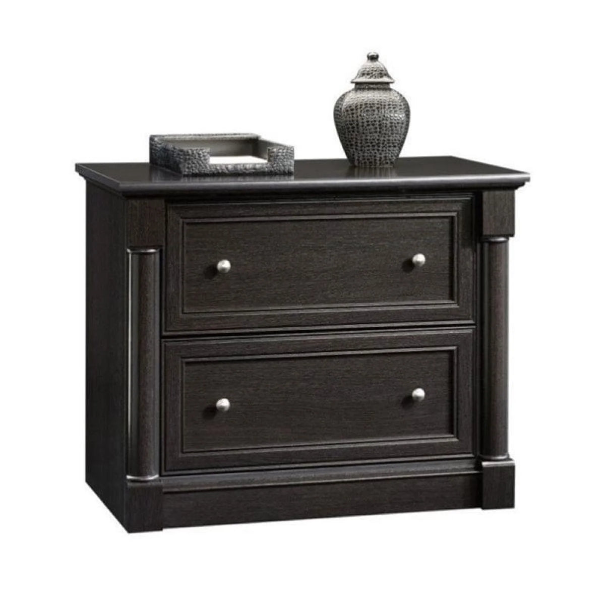 Wood 2 Drawer Lateral File Cabinet T660