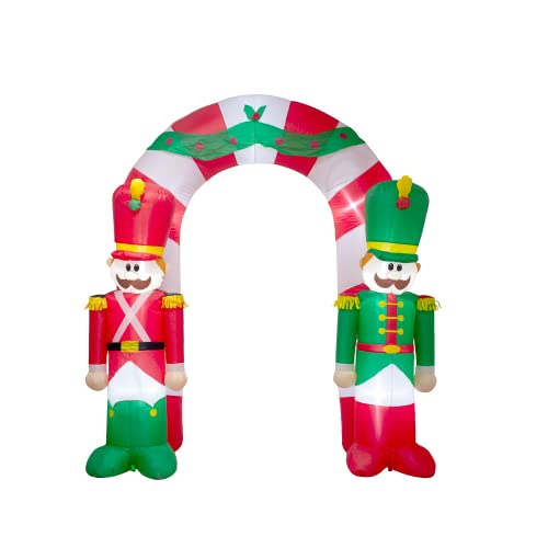 9FT Christmas Inflatable Arch with Lights Z7235