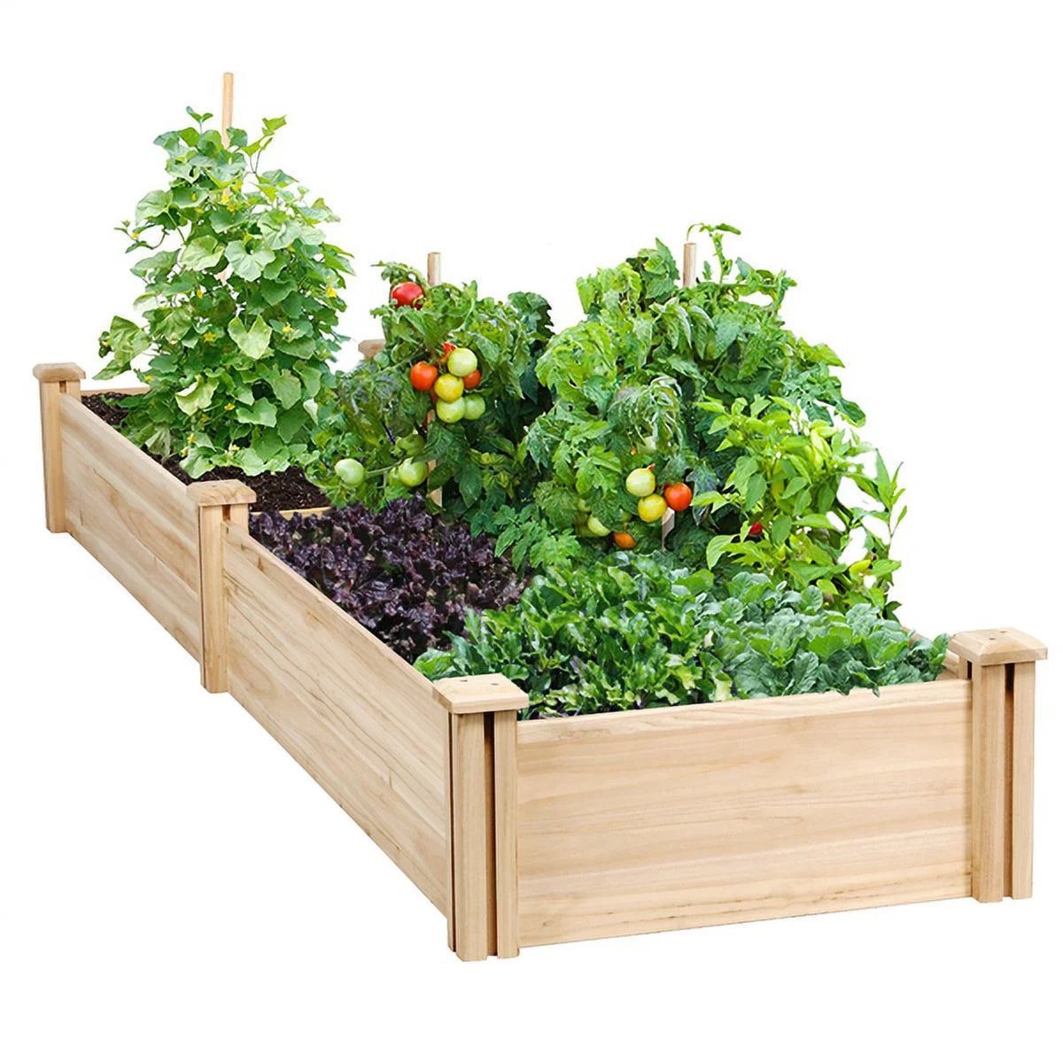 Wooden Raised Garden Bed Planter Box G22831